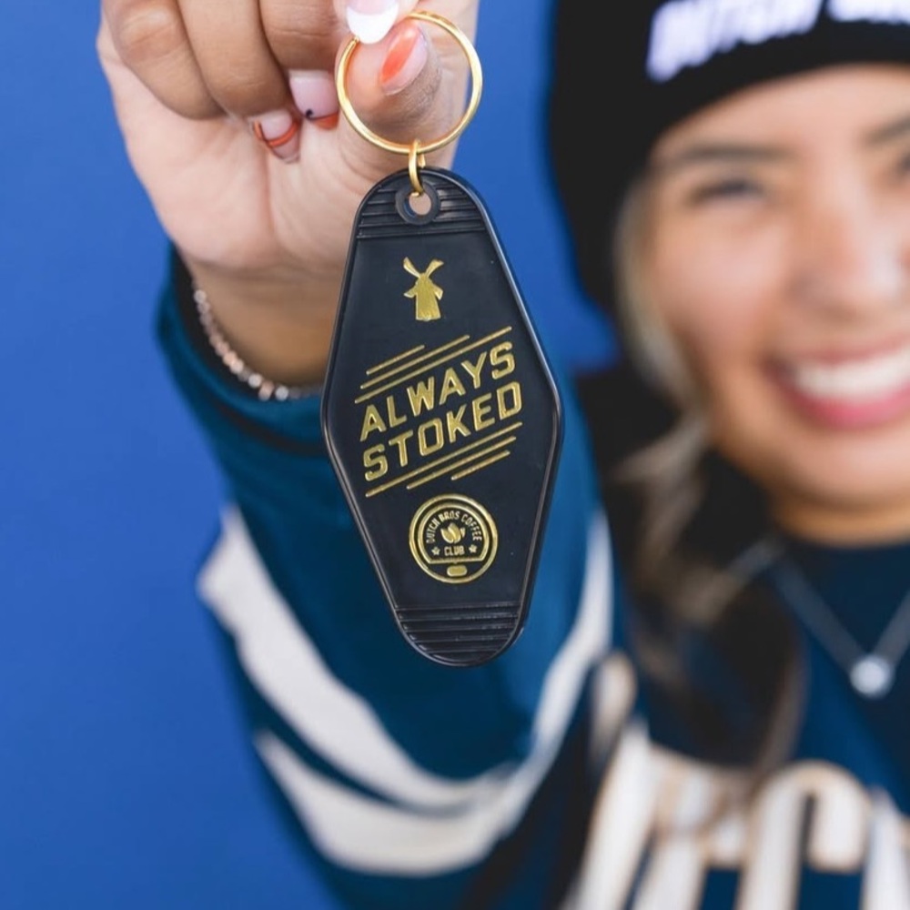 Dutch Bros Keychain New Release